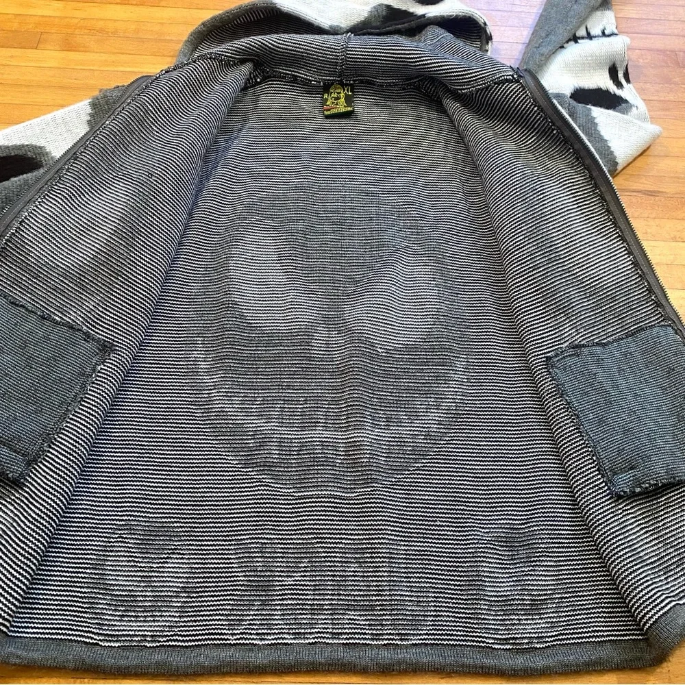 Nightmare Before Christmas Hoodie Jack Skellington Hooded Sweatshirt Sweater XL - Picture 8 of 8